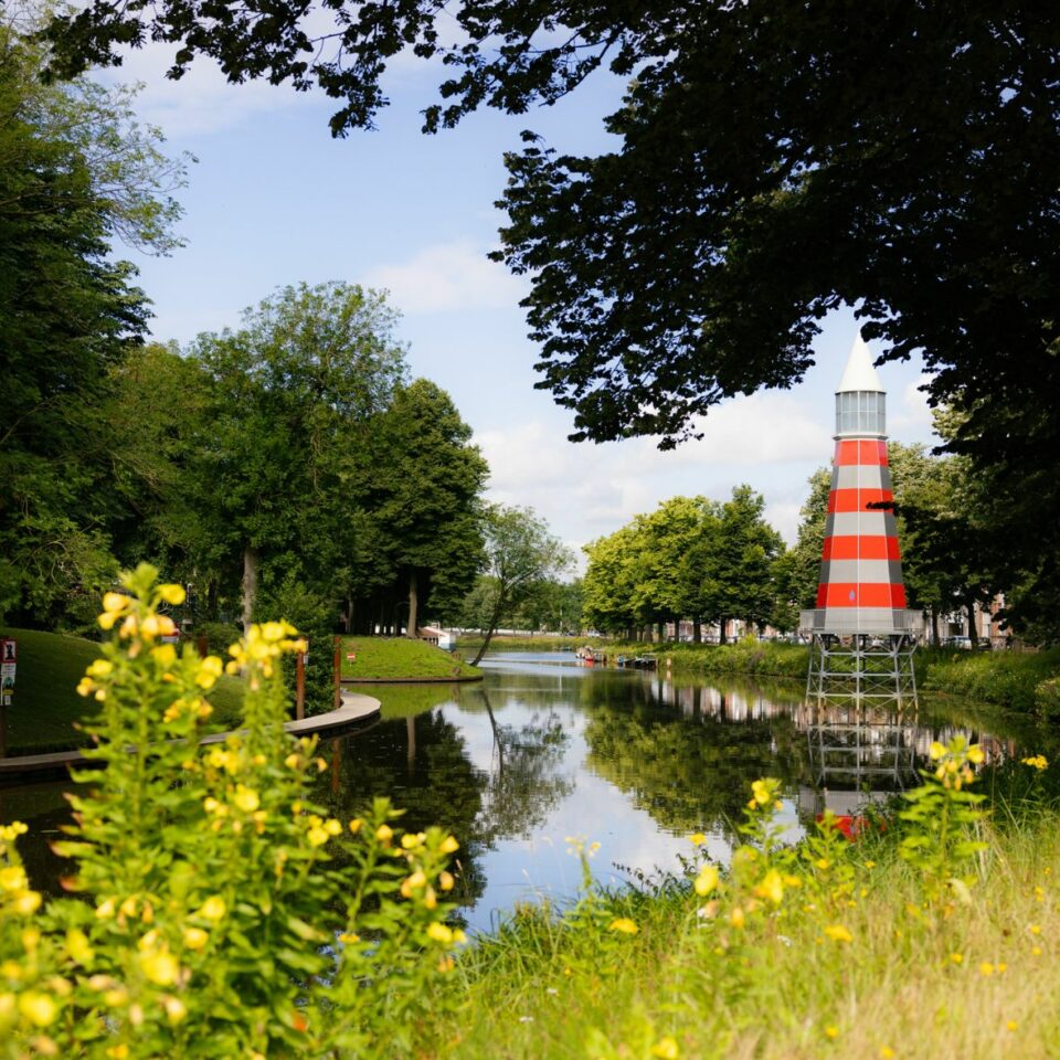 Breda Stad in een Park