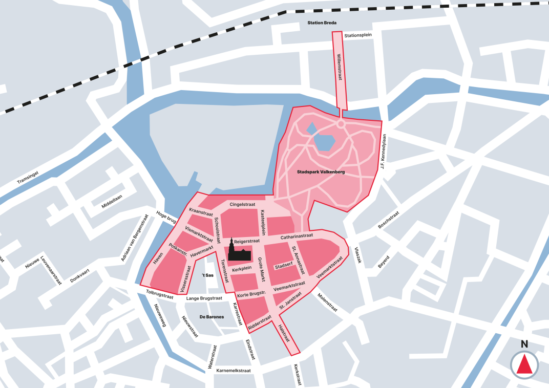 Carnaval 2025 Willemstraat Breda Glas Blikverbod